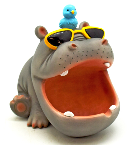 BIG Cool Hippo Ashtray